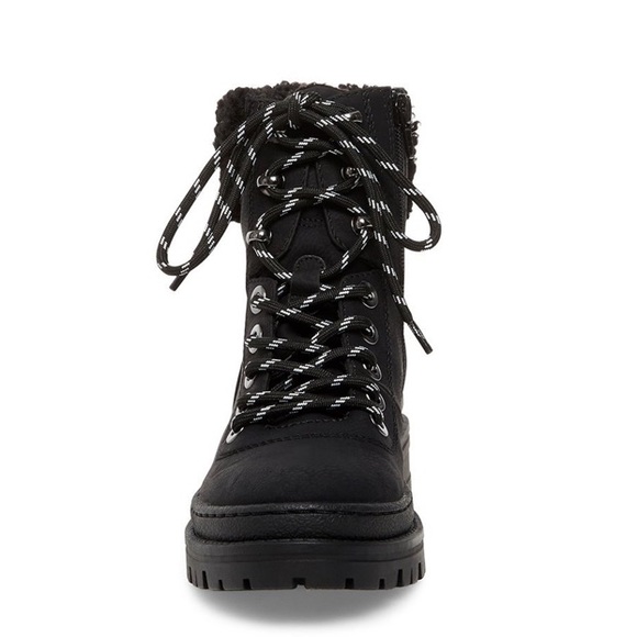 Steve Madden Keystone Boot faux fur lace up ✅ - Picture 4 of 10